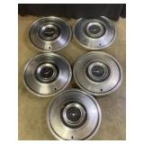 Set of 5 Vintage Thunderbird 17 in. Rims