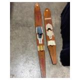 Ken Tibado, Gull-Flite Solum ski and nice wooden