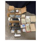 Lot of electric circuits, outlets and more