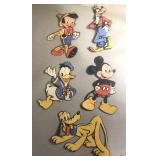 Vintage 10" Disney Cardboards pieces
