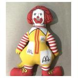 Vintage Ronald McDonald doll-12"