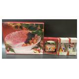 Mikasa Crystal Holiday Bells Bowl, The Lone