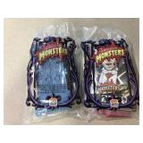 Two Universal Studios Monster Burger King toys