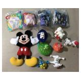 Disney, McDonalds and Burger King toys