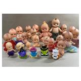 Large lot of Kewpie dolls made in Hong Kong,