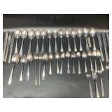 Large lot of flatware