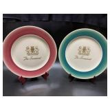 (2) Mayer China Plates "The Somerset"