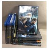 Harry Potter DVDs 4-Blue Ray