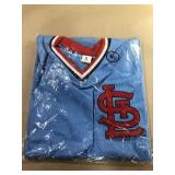 NEW St Louis Cardinals Blue Jersey XL