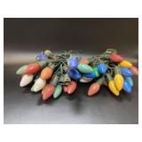 (2) Bundles of Vintage Christmas Lights, REEEAL