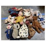 Vintage plush toys