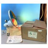 Vintage White revolving colored lens