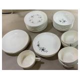Set of Mid Century Mod dishes