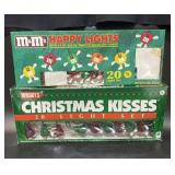 Retro Hershey's Christmas Kisses and M&M's Happy