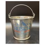 Mini Busch Beer Aluminum Bucket, measures 5 1/4