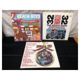 3-Beach Boys Vinyl Records