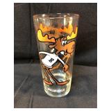 Bullwinkle collector glass Pepsi