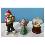 Emmett Kelley Clown, Disney Dumbo ornaments &