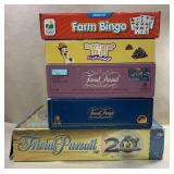 3 Trivial Pursuits, Farm Bingo & more games