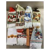 8 kitchen towels
