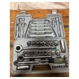 Craftsman complete socket and wrench set with
