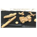 Vintage wooden toys