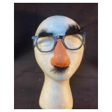 Funny Glasses with Big Nose-display head not incl