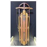 Vintage Wooden Champion 56 in. Sled, RARE! Very