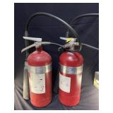 (2) CO2 Fire Extinguishers by the General Fire