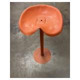 32 in. Metal Barstool