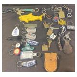 Vintage keychains and keys, Camaro, Three