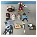 Vintage Christmas ornaments incl Disney