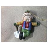 1984 ceramic Cabbage Patch Kids Ornament