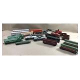 Vintage model train cars