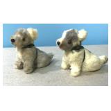 1946-48 RARE 3' tall dogs marked GERMANY USZ