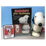RARE! Vintage Snoopy Real Telephone