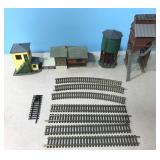 Vintage railroad model train accessories