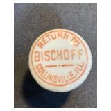 Antique Bischoff bottle topper from Collinsville,