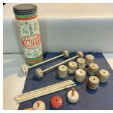 Vintage Junior Tinkertoy for Beginners toy