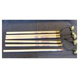 1971 KAHOK Collinsville pencils w/ footballs