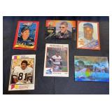Vintage sports collector cards incl Bo Jackson &