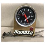Vintage Moroso RPM gauge automotive Jones