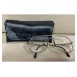 Glasses with case