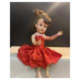Cute 18' vintage doll w/ articulating limbs