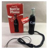 Vintage Coca-Cola Bottle Phone with Original Box &
