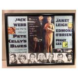 'Pete Kellys Blues' framed movie item-19'x25'