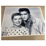 Vintage AUTOGRAPED by Dolores Hart pic with Elvis