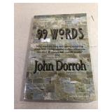 AUTOGRAPED John Dorroh '99 Words' Book