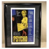 Vintage 'Psycho' Movie Poster numbered