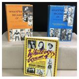 3 'What Ever Become Of...?' Books by Richard